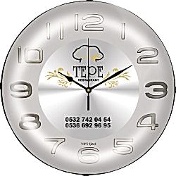 Bombe Cam Duvar Saati