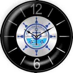 Bombe Cam Duvar Saati