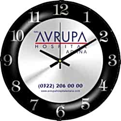 Bombe Cam Duvar Saati