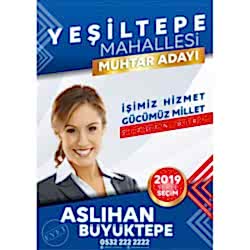 Muhtar Adayı Afiş, Broşür ve Oy Pusulası Baskısı