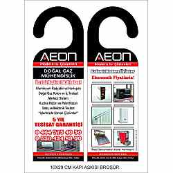 Kapı Askısı Broşür – Etkili ve Şık Tanıtım Çözümü