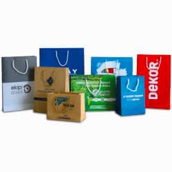 Baskılı Karton Çanta Baskı Hizmeti (Bol Seçenek)