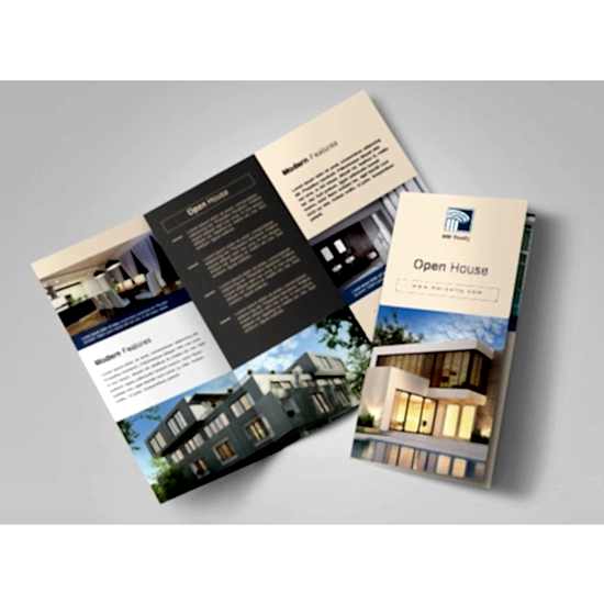 "150 gr Çift Yön Pro Broşür – Profesyonel Tanıtım Broşürü Baskı"