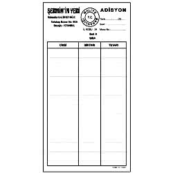 Adisyon Fişi – Restoran ve Kafeler İçin Profesyonel Çözüm