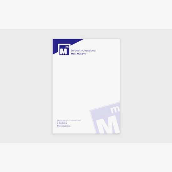 "Antetli Kağıt Baskı – Kurumsal Kimliğinizi Yansıtan Kaliteli Tasarımlar"