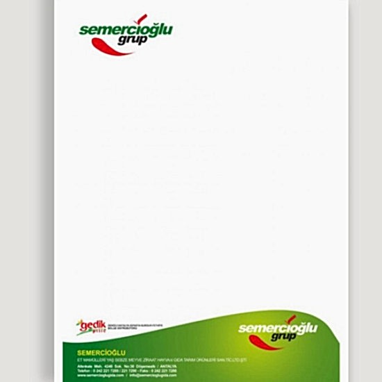 "Antetli Kağıt Baskı – Kurumsal Kimliğinizi Yansıtan Kaliteli Tasarımlar"