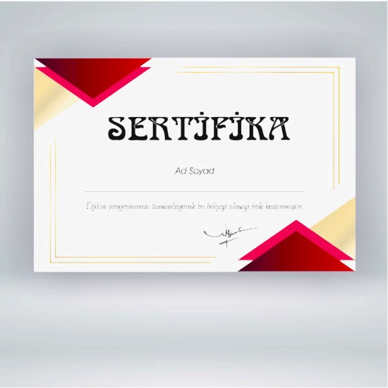 Sertifika - Diploma - Mazbata Baskı Hizmeti Sertifika - Diploma - Mazbata Baskı Hizmeti