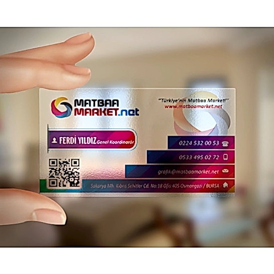 Şeffaf Kartvizit – Fark Yaratan İlk İzlenim