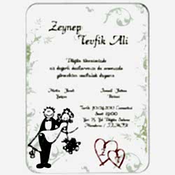 "10x14 cm Büyük Magnet Düğün Davetiyesi – Kalıcı ve Şık Tasarım"