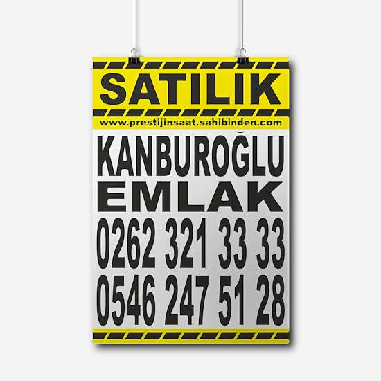 "Satılık & Kiralık Emlak Afişleri – Dikkat Çeken ve Profesyonel Çözümler" "Satılık & Kiralık Emlak Afişleri – Dikkat Çeken ve Profesyonel Çözümler"
